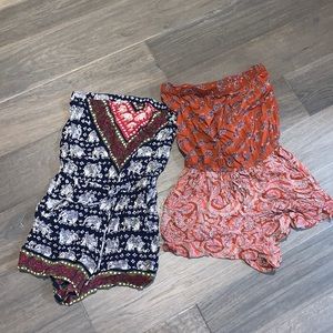 🤩 BUNDLE 🤩 TWO ROMPERS!